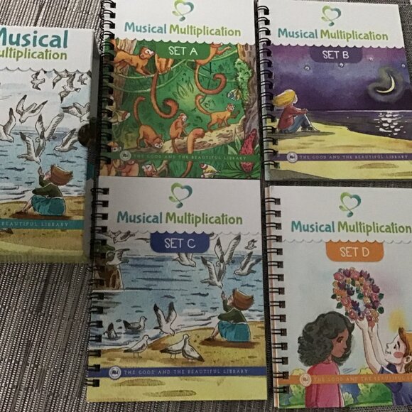 Good and Beautiful Musical Multiplication Set--Homeschooling - Picture 1 of 2